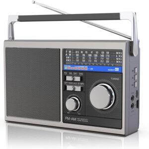 便攜式 AM FM 收音機，短波晶體管收音機